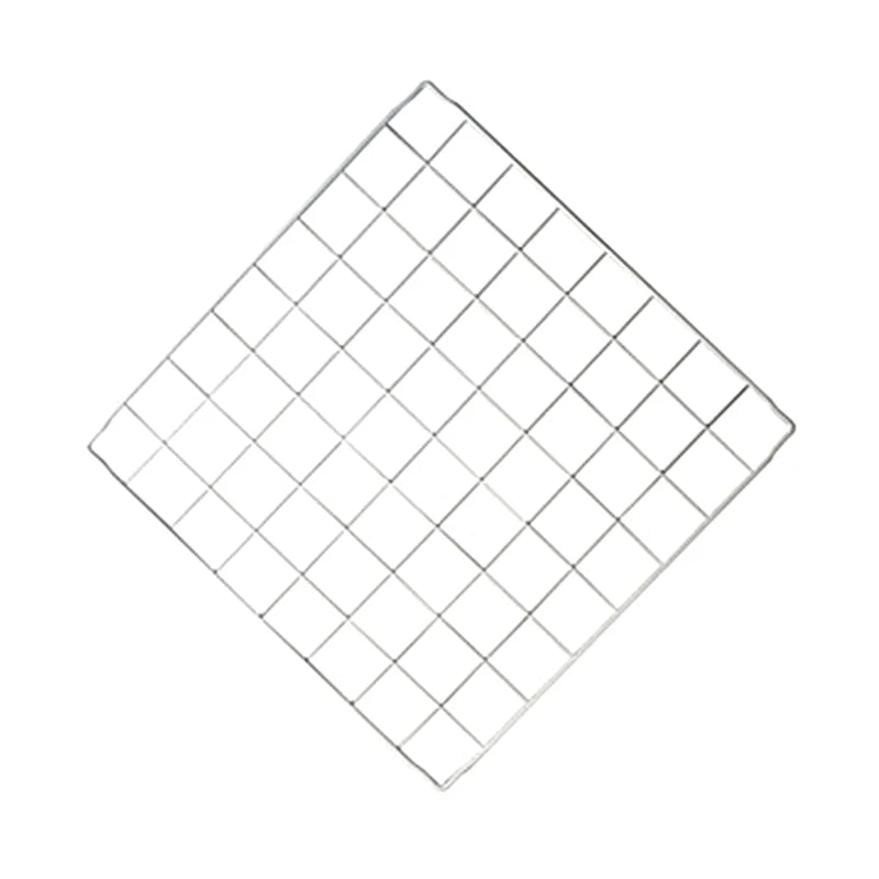 Daugiafunkcė Juoda Metalinė Tinklinė Lentyna