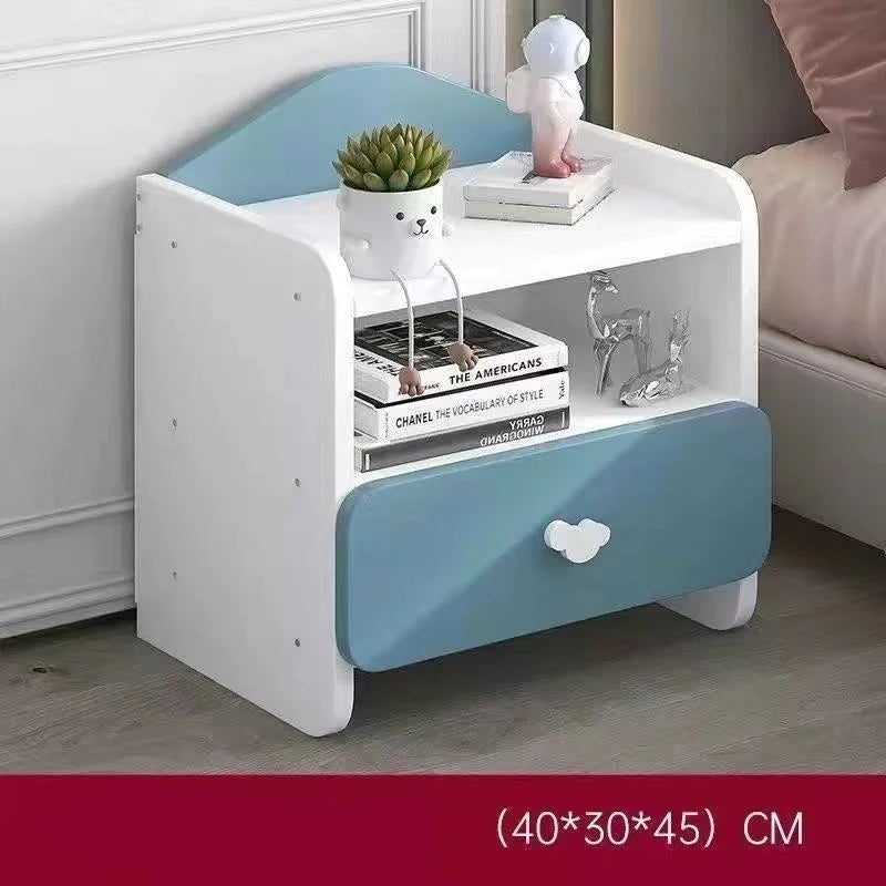 Modernus Dviejų Stalčių Naktinis Staliukas