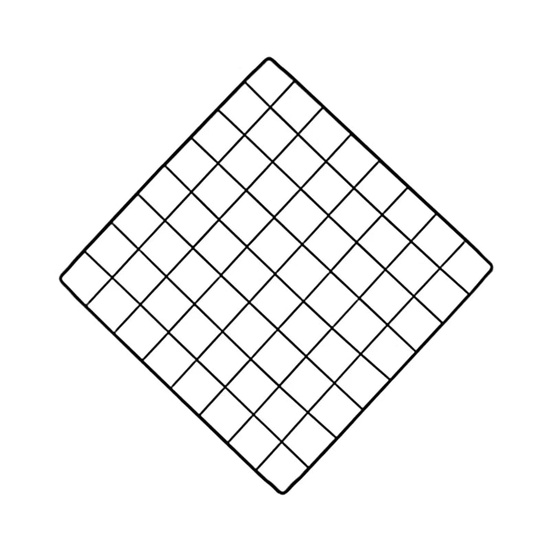 Daugiafunkcė Juoda Metalinė Tinklinė Lentyna