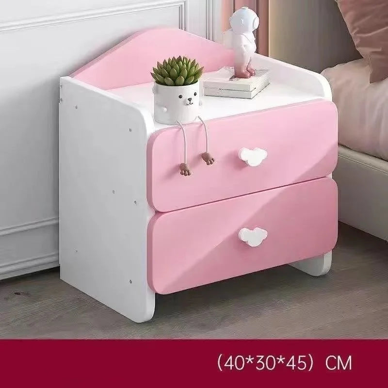 Modernus Dviejų Stalčių Naktinis Staliukas