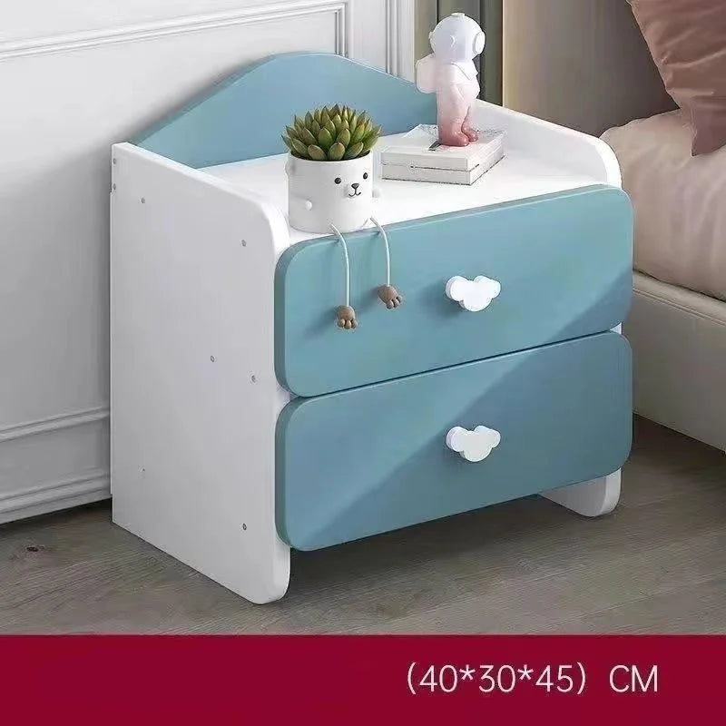 Modernus Dviejų Stalčių Naktinis Staliukas